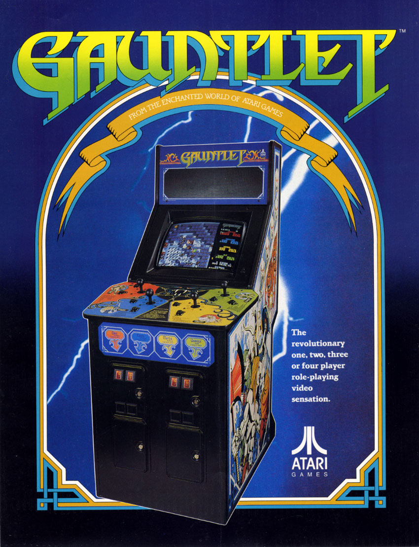 GAUNTLET (1985): The Original Dungeon Party Game