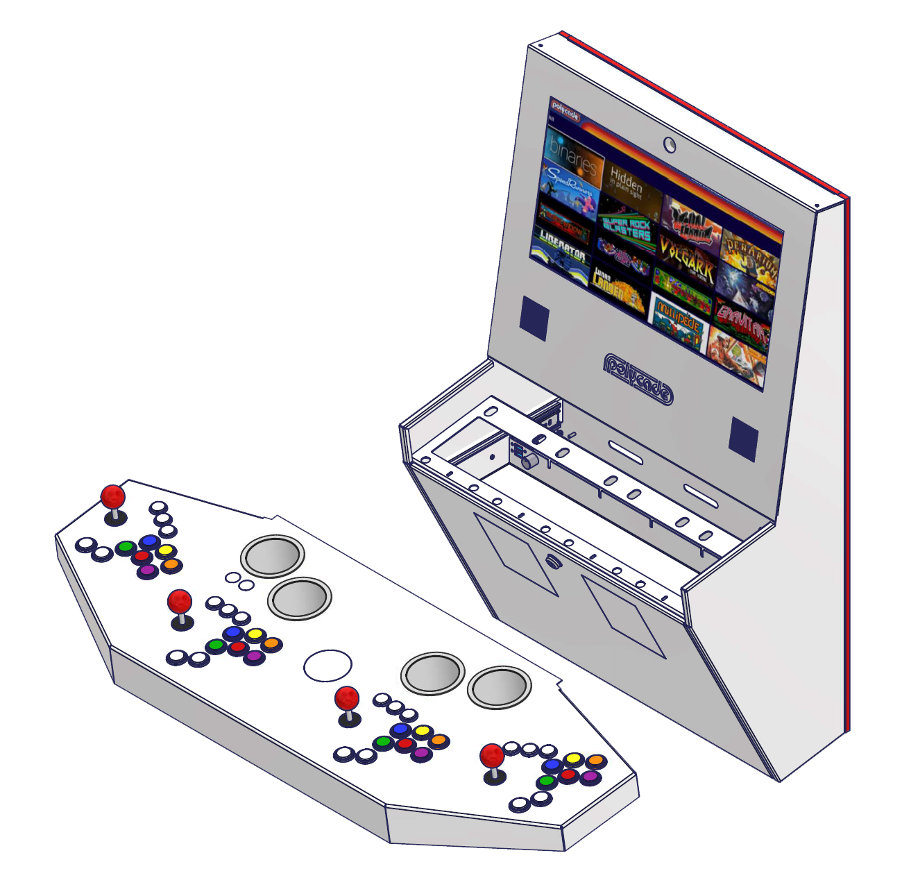 4 Player Arcade Controller