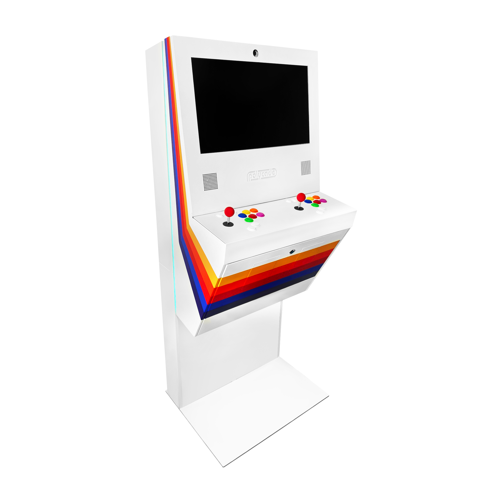 Polycade Stand Polycade Sente: White+Stripes