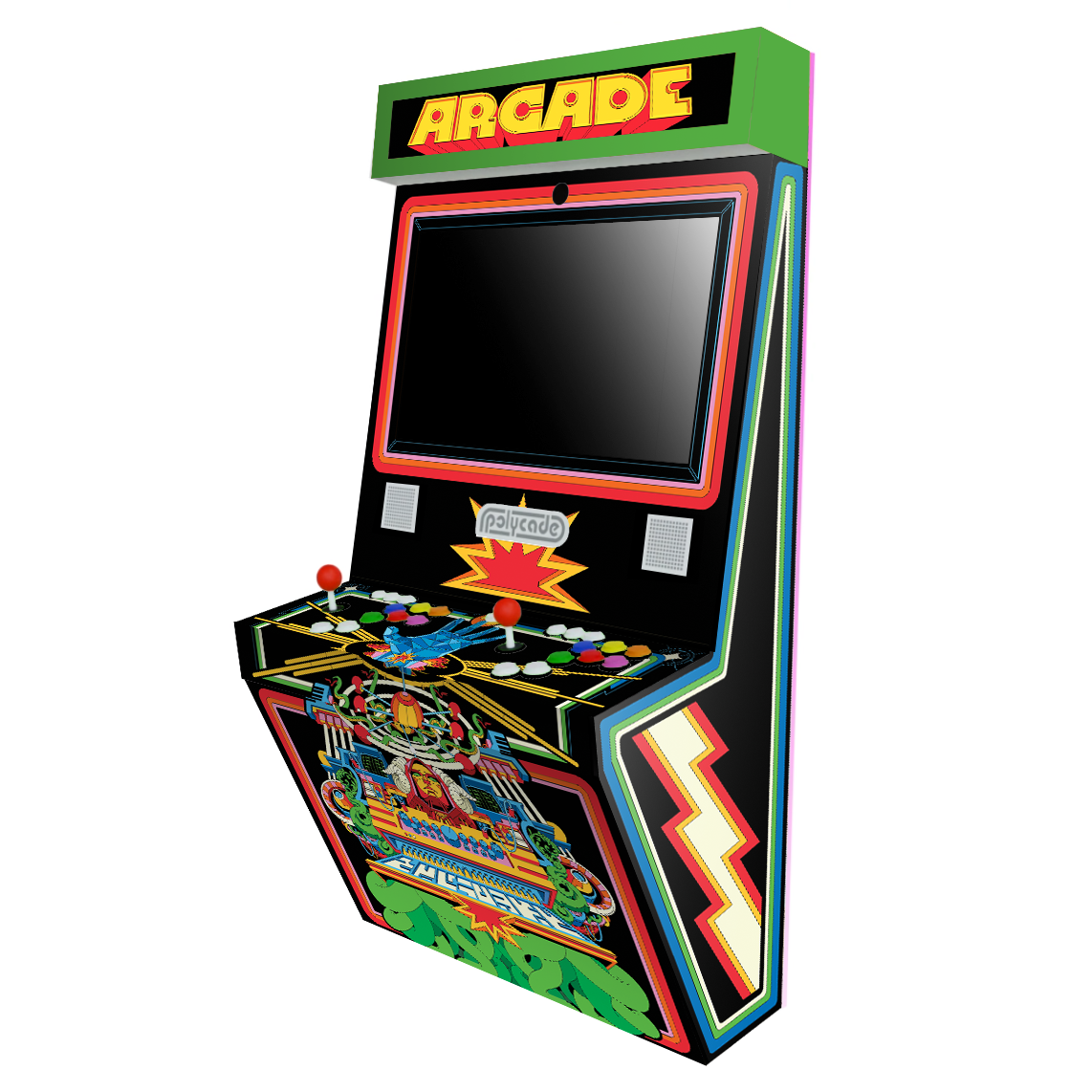 Magnetic Decal - Artist Edition - Dave Arcade