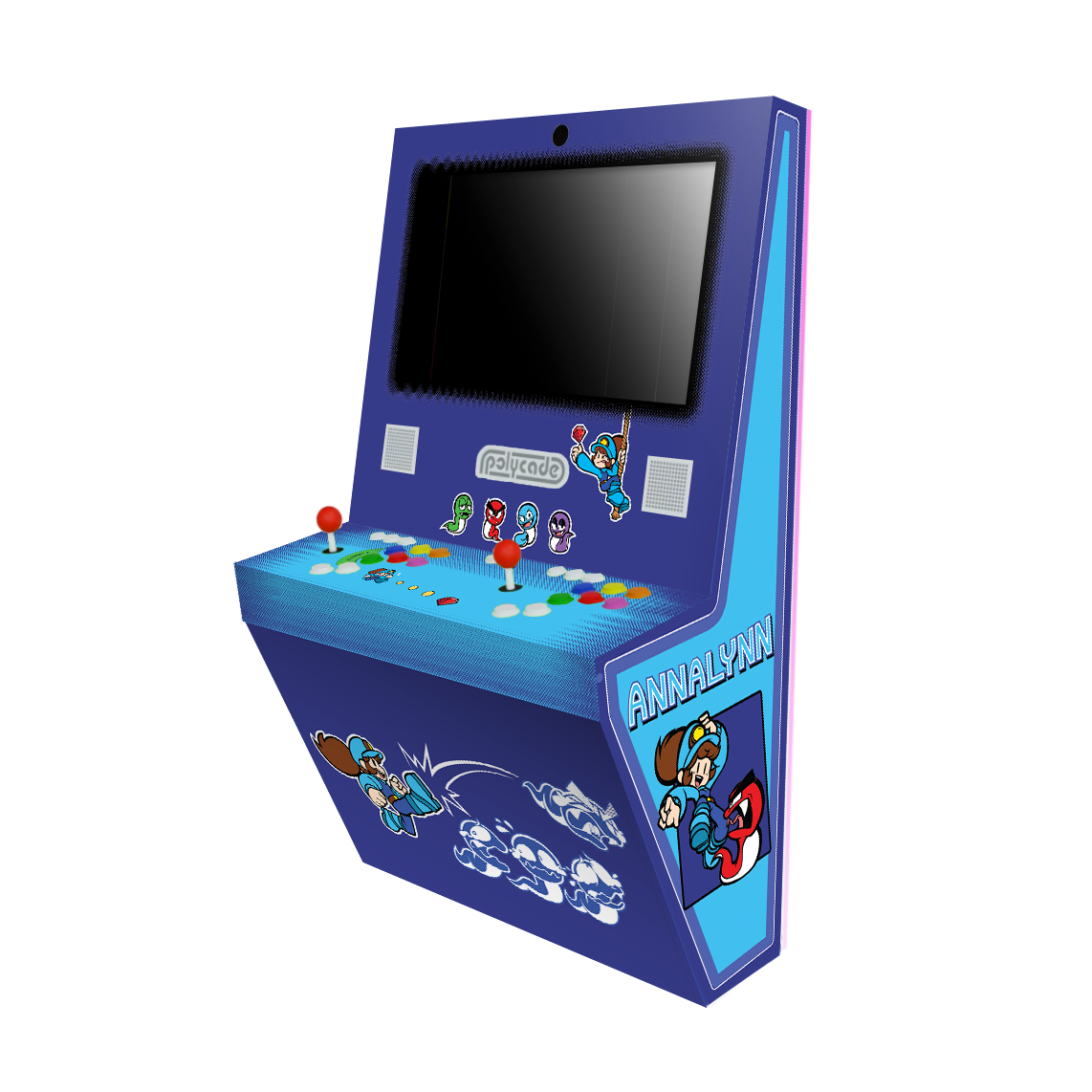 Magnetic Decal - Arcade Game Edition - Annalynn