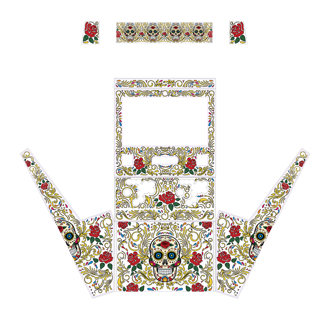 Los Muertos - Magnet Decal Set