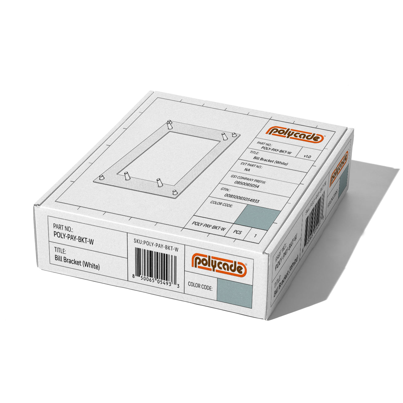 Bill Validator Bracket