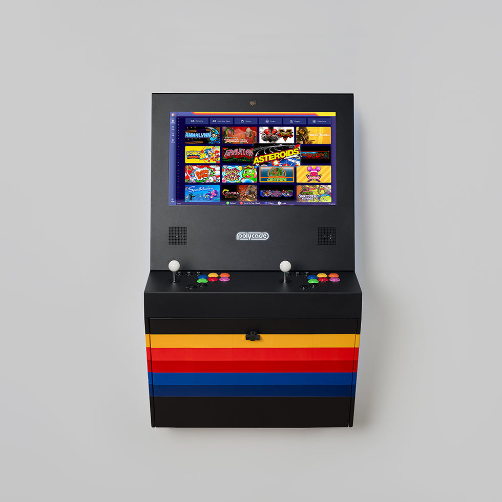 Polycade Sente: Black+Stripes