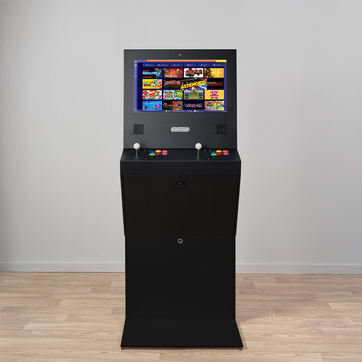 Polycade Stand Freestanding Sente: Black – Polycade
