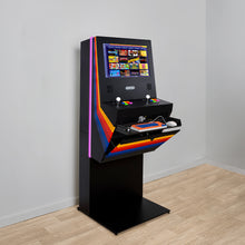 Load image into Gallery viewer, Striped Freestanding Sente: Black