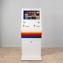 Load image into Gallery viewer, Striped Freestanding Sente: White