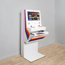 Load image into Gallery viewer, Striped Freestanding Sente: White