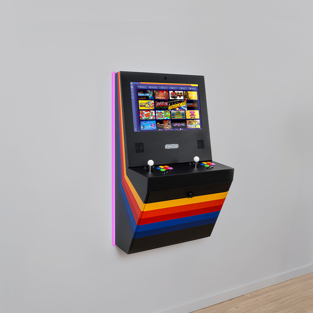 Polycade Sente: Black+Stripes