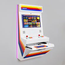 Load image into Gallery viewer, Striped Sente + Marquee: White