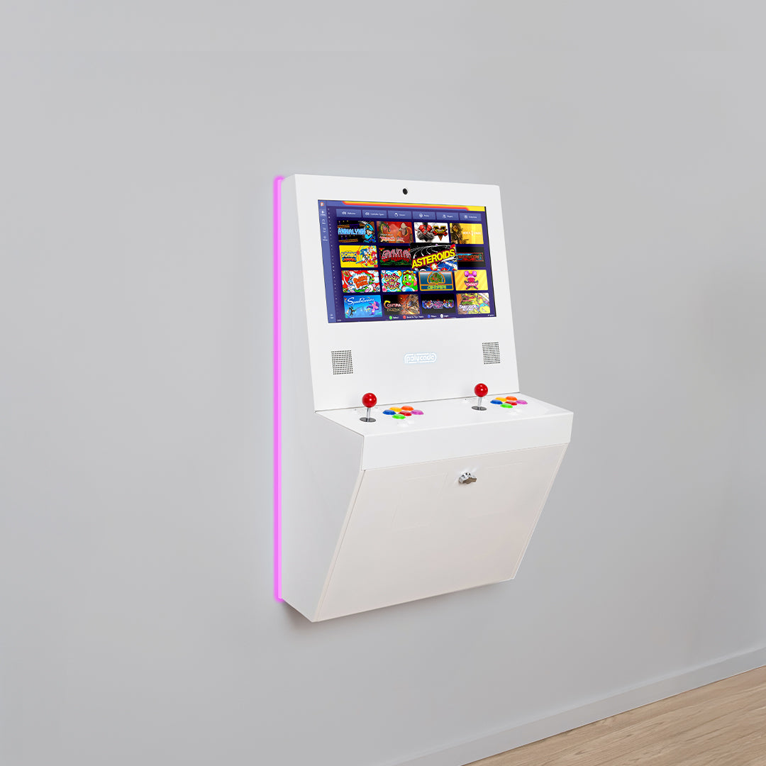 Polycade Sente: White Dual Controller