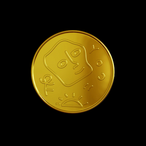 Arcade Token - Asteroids by Shantell Martin